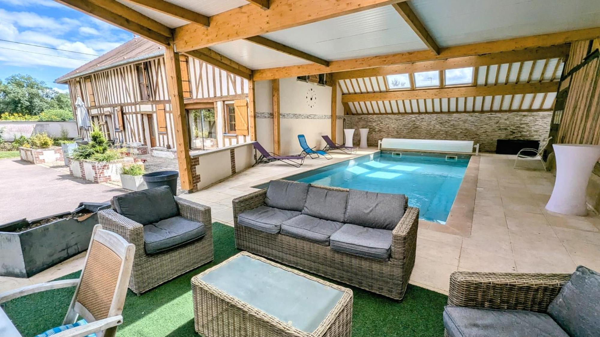Buchères Maison Calme 14 Personnes, Piscine, Jardin Et Parking מראה חיצוני תמונה