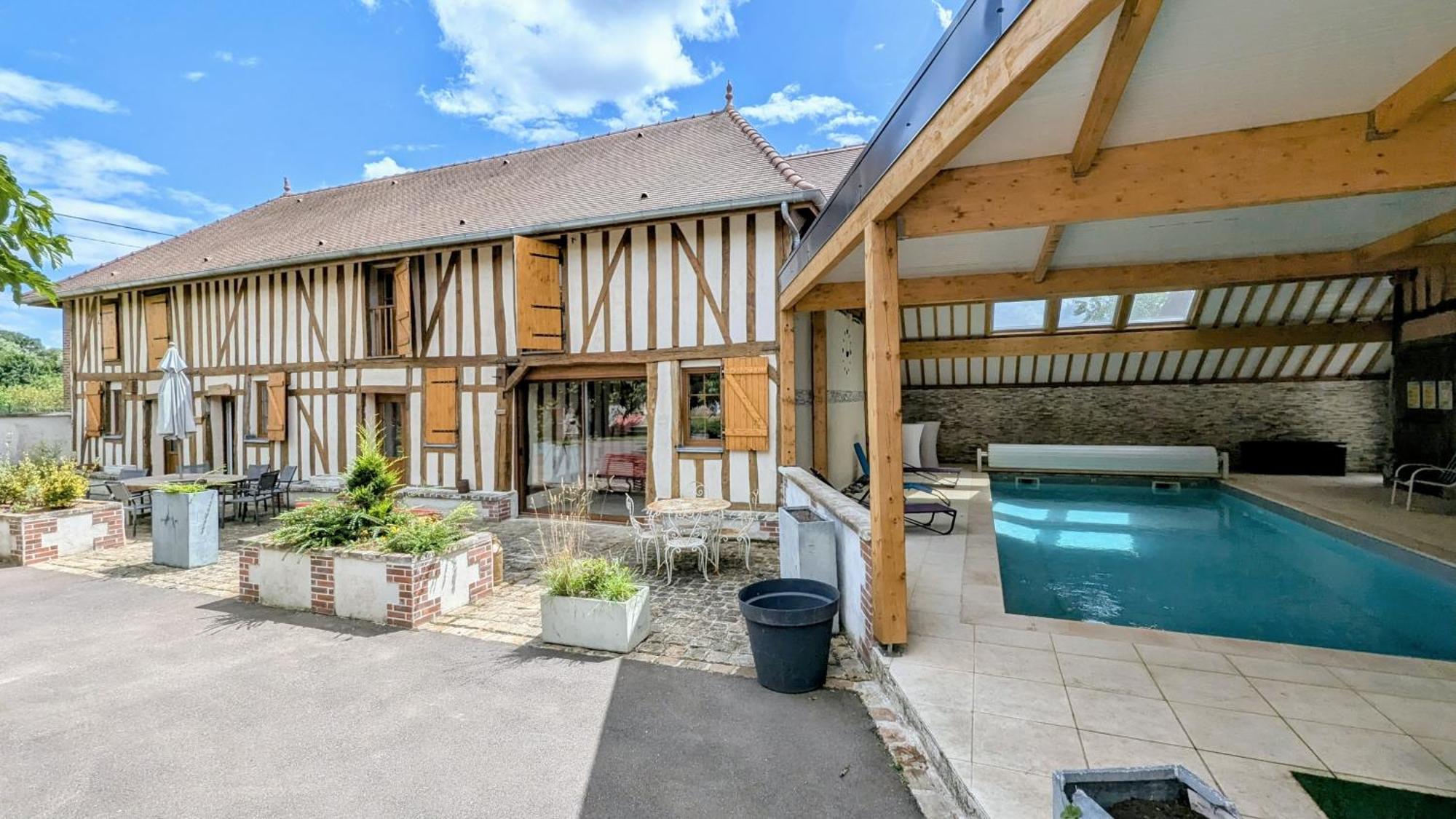 Buchères Maison Calme 14 Personnes, Piscine, Jardin Et Parking מראה חיצוני תמונה